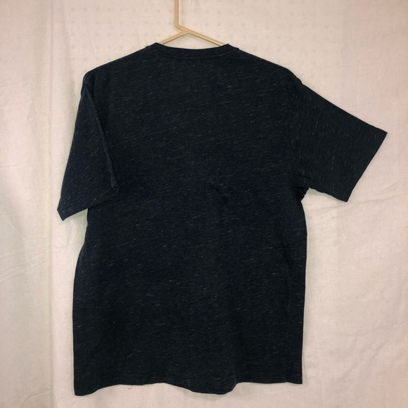 Rustic Blue size large v neck short sleeve tee shirt - Picture 2 of 7